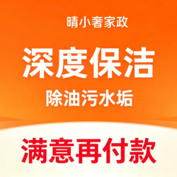 晴小奢家政 3小时深度保洁+擦内窗