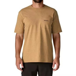 Patagonia Boardshort Logo男士口袋款环保短袖 T恤