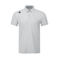 迪桑特 TRAINING系列 TRICOT凉感防晒UPF50+ 浅灰色 M POLO衫