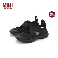 無印良品 MUJI 男女通用运动凉鞋(男士/女士)男鞋女鞋鞋子 忍者鞋 新品 黑色6S 36 码/230mm
