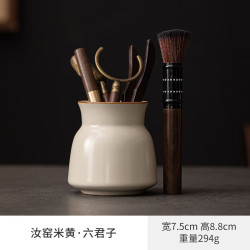 灵沐 瓶子茶勺汝窑茶道