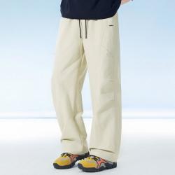 361° 夏季男士工装长裤轻薄挺括时尚百搭阔腿裤子休闲裤
