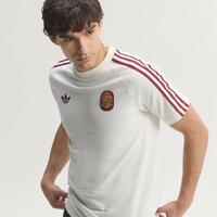 限尺码：adidas 户外男装26年夏季新款世界杯西班牙队足球休闲文化短袖运动T恤