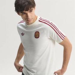 adidas 户外男装26年夏季新款世界杯西班牙队足球休闲文化短袖运动T恤