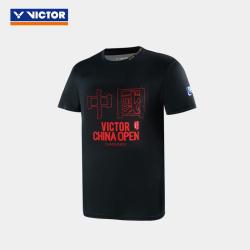 VICTOR 胜利羽毛球服透气男女中国公开赛纪念T恤T-CO2401