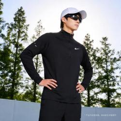 NIKE 男子AS M NK DF STRIDE HZ MIDAYER长袖T恤 HV2181-010