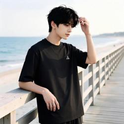 NIKE 夏季男装运动T恤男短袖针织衫舒适通勤健身训练服男