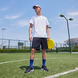 NIKE 男子运动T恤透气DF UV HYVERSE SS短袖DV9840-100白XL DV9840-100白/黑