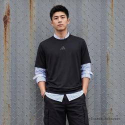 adidas 夏季健身训练日常时尚运动休闲 男子短袖T恤