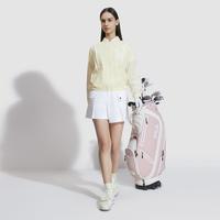 FILA 女装女式高尔夫运动外套女士简约宽松立领梭织外套