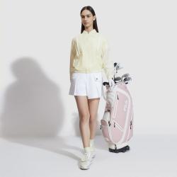 FILA 女装女式高尔夫运动外套女士简约宽松立领梭织外套