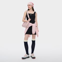 FILA 女装 FUSION系列 时尚休闲修身吊带针织连衣裙