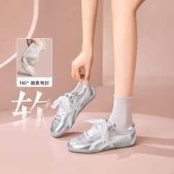 千百度 女士休闲运动鞋 超轻软底德训鞋
