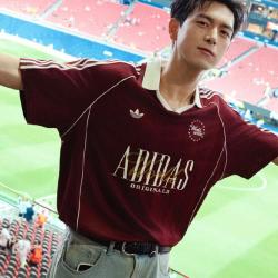 adidas 三叶草情侣款运动T恤