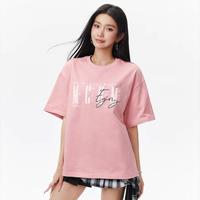 MEDM 25SS基础logo排版短袖男美式休闲圆领上衣女潮牌夏季T恤
