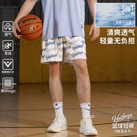 VEIDOORN 运动休闲裤26年春夏新款男女宽松薄款网眼透气健身跑步五分短裤