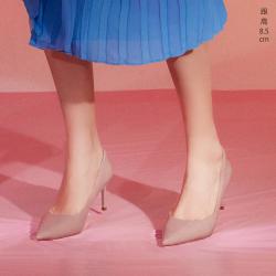 高跟73小时 女鞋Brittany通勤尖头职业细高跟鞋浅口单鞋女