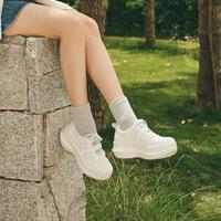 高跟73小时 女鞋椰子糖春秋厚底增高运动休闲小白鞋老爹鞋女