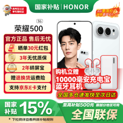 荣耀 500   新品5G手机 超级标准版 2亿人像全能实况