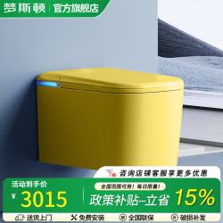 梦斯顿悬浮式智能壁挂马桶烘干小户型坐便器 轻智能（无水压限制）  下单请备注