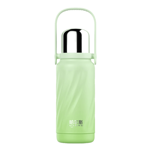 HAERS 316不锈钢 保温杯 抹茶绿 980ml