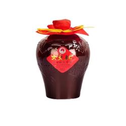 女儿红 女兒红绍兴黄酒三年陈花雕酒两斤坛手工陈年糯米酒花雕酒单坛 1L 1坛