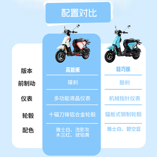 轻骑 铃鹿50高能版 复古燃油踏板摩托车 流影灰