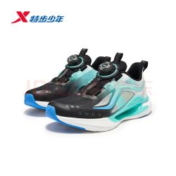 特步 氢风9.0 儿童夏季三维透气韧弹缓震防滑专业跑鞋