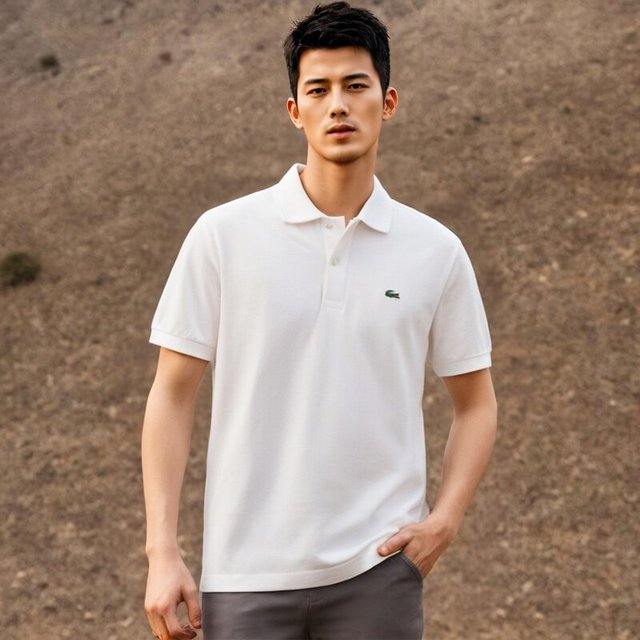 今日必买：LACOSTE 【法鳄经典】男士短袖POLO衫 休闲通勤翻领百搭 LAC-L1212-51