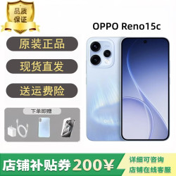 OPPOReno15c 高清长焦出圈实况 手 机 超精致直屏 激活 极光蓝 12GB+512GB