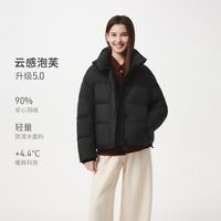 坦博尔 TB5530306Z 立领短款羽绒服 黑色 2XL