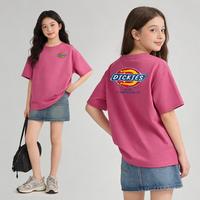 Dickies 儿童短袖26年夏新款基础休闲简约百搭T恤男女孩舒适上衣童装