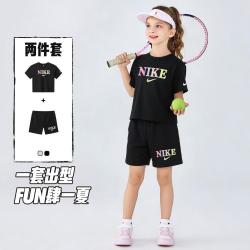 NIKE 女小童套装运动休闲儿童套装耐克童装