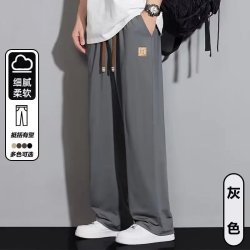 CronetKcnsy K129 冰丝速干 灰色 4XL 男士休闲裤