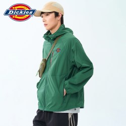 Dickies 男女同款防晒衣 UPF50+ 夏季连帽轻薄透气凉感外套