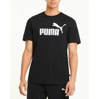 PUMA Ess 字母印花休闲圆领舒适耐磨时尚短袖 运动T恤 男款