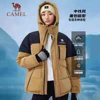 骆驼 户外防泼水防风羽绒服 A34CA6B792