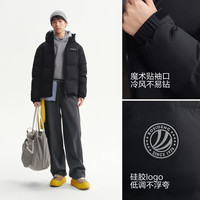 波司登 反季促销 男女短款连帽百搭加厚羽绒服
