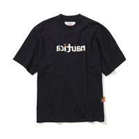 NAUTICA WHITE SAIL HYTW4226 日系简约Logo 男士短袖T恤