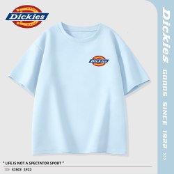 Dickies 儿童短袖t恤2026新款夏季男大童纯棉童装上衣男童夏装衣服