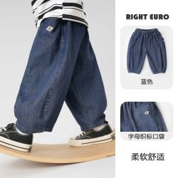 男童裤子轻薄牛仔长裤子夏装新款童装防蚊裤儿童宝宝小童夏季洋气