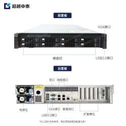 超越申泰 飞龙RM5000-F服务器国产信创自主可控主机飞腾FT2000+丨64G丨512G+8T丨2G阵列丨四口千丨试用版V10