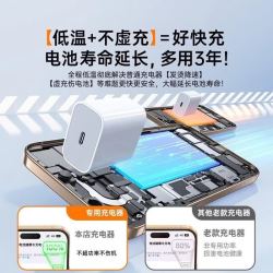圣希顿 适用苹果充电器30W充电线套装适用iPhone14promax/13/12充电线插头ipad氮化镓充电