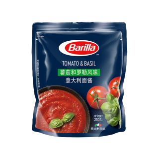 百味来 意大利面酱 250g 意面酱 西餐厅披萨原料新旧包装随机发 蕃茄和罗勒风味