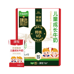 Australia's Own 臻选成长牛奶 1500ml 125ml*12盒