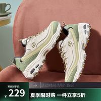 斯凯奇 真五折奶茶熊男女款熊猫鞋厚底老爹鞋