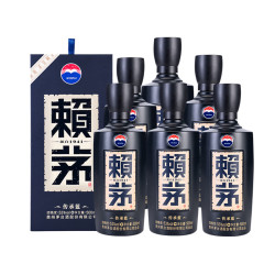 赖茅 传承蓝 53%vol 酱香型白酒 500ml*6瓶