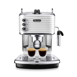 De'Longhi 雕刻系列 ECZ351 半自动咖啡机 钢铁灰
