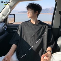 Homlean 男士刺绣T恤 HB16