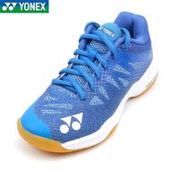 YONEX 儿童羽毛球鞋夏季男女孩学生青少年透气网眼专业比赛鞋yy SHBA3JRCR 蓝